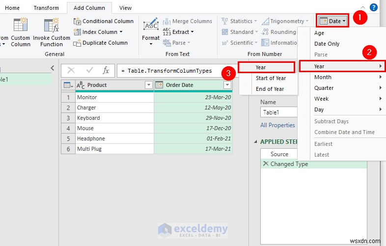 Master Power Query Date Functions in Excel: 3 Practical Examples