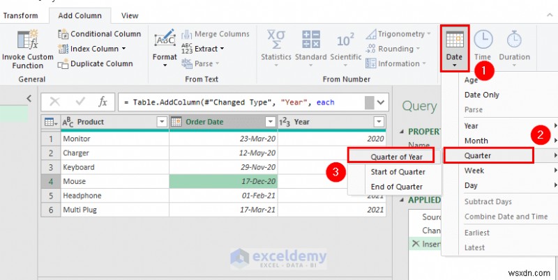 Master Power Query Date Functions in Excel: 3 Practical Examples