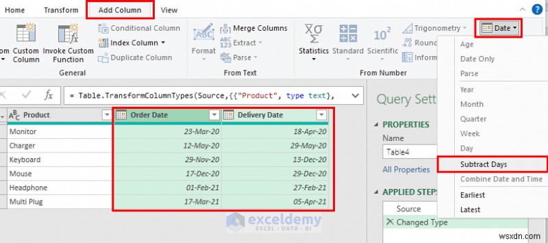 Master Power Query Date Functions in Excel: 3 Practical Examples