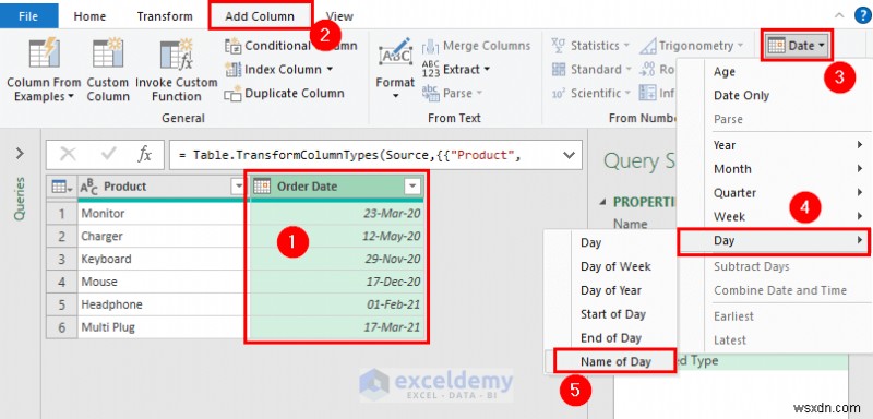 Master Power Query Date Functions in Excel: 3 Practical Examples