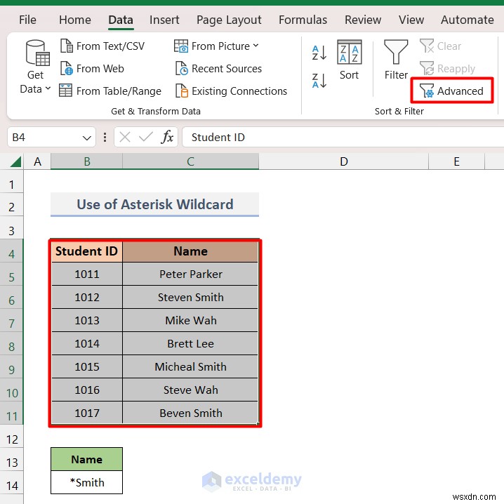Master Excel Advanced Filters with Wildcards: Precise Data Sorting Made Easy