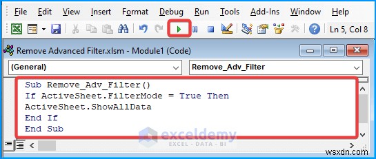 Quick Guide: Remove Advanced Filters in Excel with 5 Simple Methods