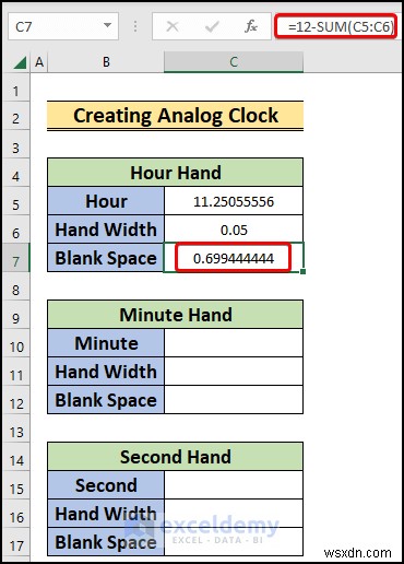 Build a Real-Time Analog Clock in Excel: Step‑by‑Step Guide