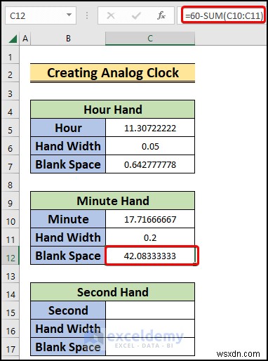 Build a Real-Time Analog Clock in Excel: Step‑by‑Step Guide