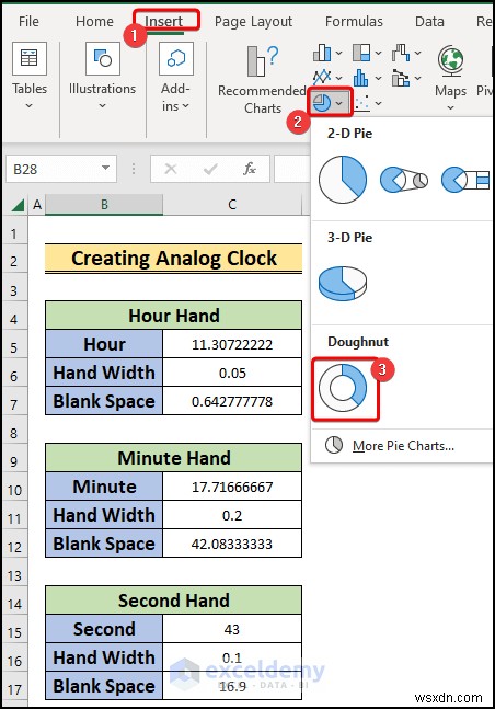 Build a Real-Time Analog Clock in Excel: Step‑by‑Step Guide