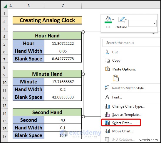 Build a Real-Time Analog Clock in Excel: Step‑by‑Step Guide