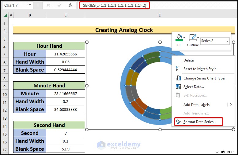 Build a Real-Time Analog Clock in Excel: Step‑by‑Step Guide