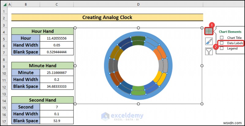 Build a Real-Time Analog Clock in Excel: Step‑by‑Step Guide