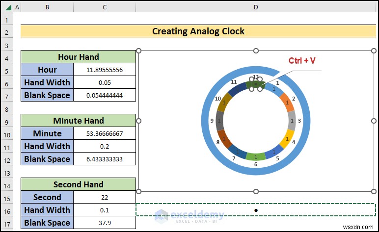Build a Real-Time Analog Clock in Excel: Step‑by‑Step Guide