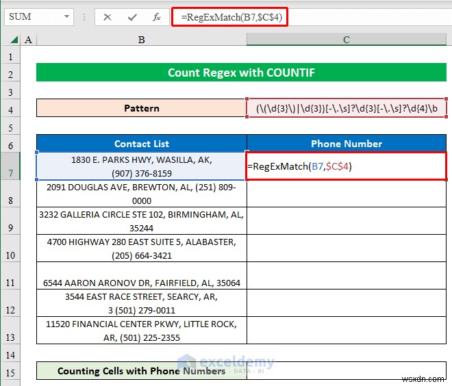 Master Counting Regex Patterns in Excel Using COUNTIF – Step‑by‑Step Guide
