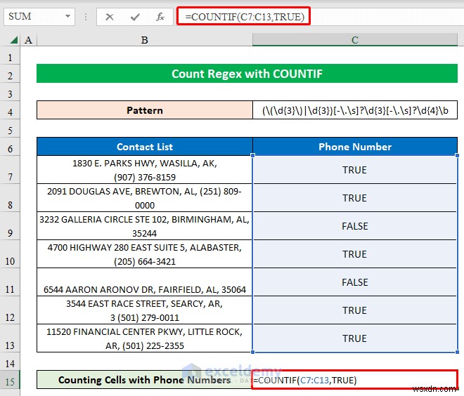 Master Counting Regex Patterns in Excel Using COUNTIF – Step‑by‑Step Guide