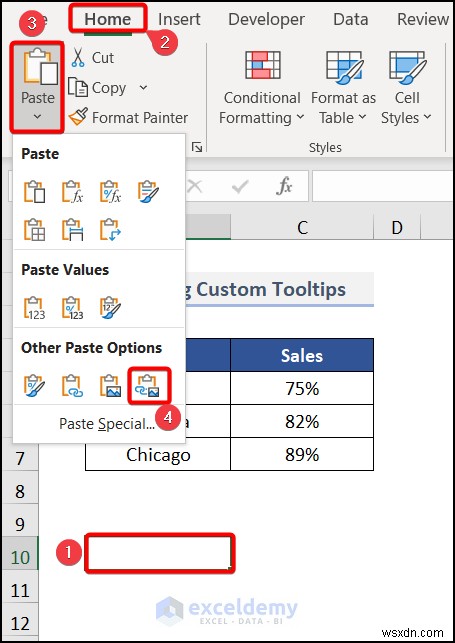 Create Dynamic Chart Tooltips in Excel: Step-by-Step Guide