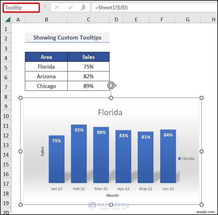 Create Dynamic Chart Tooltips in Excel: Step-by-Step Guide