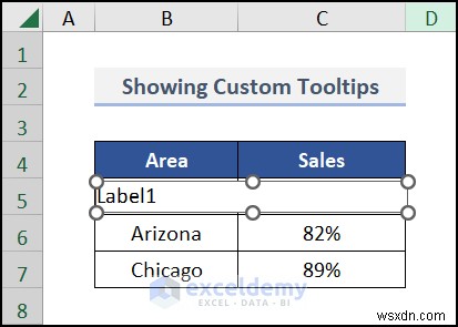 Create Dynamic Chart Tooltips in Excel: Step-by-Step Guide