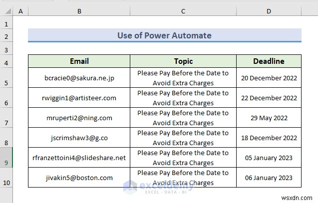 Automate Email Alerts in Excel: 2 Simple Methods for Efficient Deadline Tracking