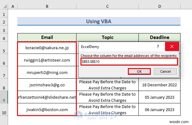 Automate Email Alerts in Excel: 2 Simple Methods for Efficient Deadline Tracking