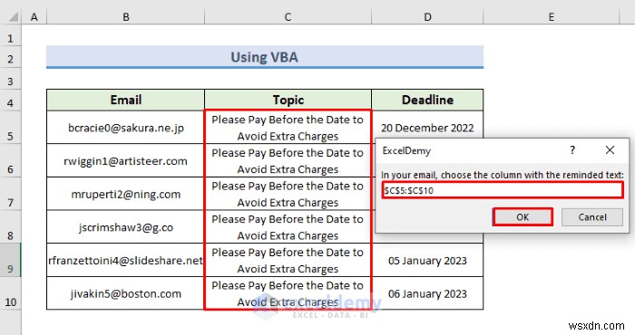 Automate Email Alerts in Excel: 2 Simple Methods for Efficient Deadline Tracking