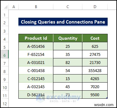 Easily Close the Queries & Connections Pane in Excel – Step-by-Step Guide