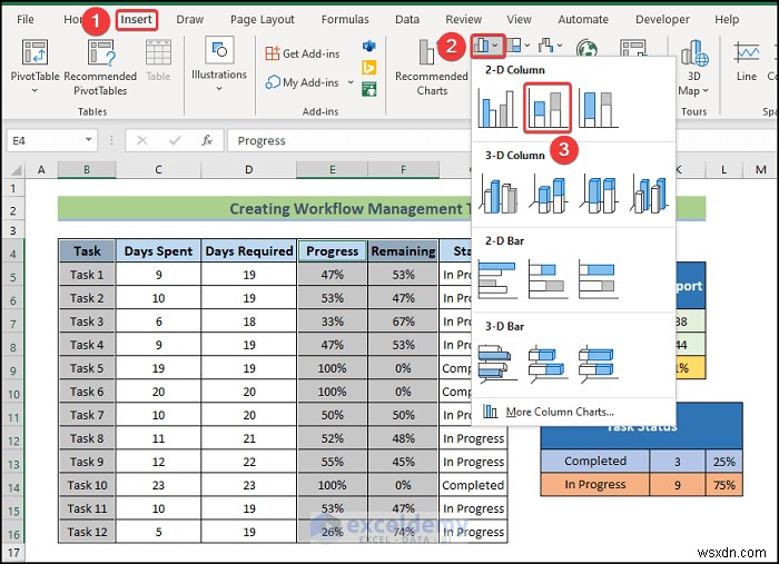 Build an Excel Workflow Management Template in 6 Easy Steps
