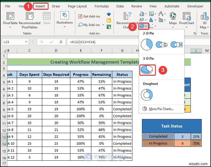 Build an Excel Workflow Management Template in 6 Easy Steps