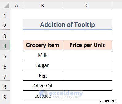 Add Cell Tooltips in Excel: 3 Simple Methods for Better User Guidance