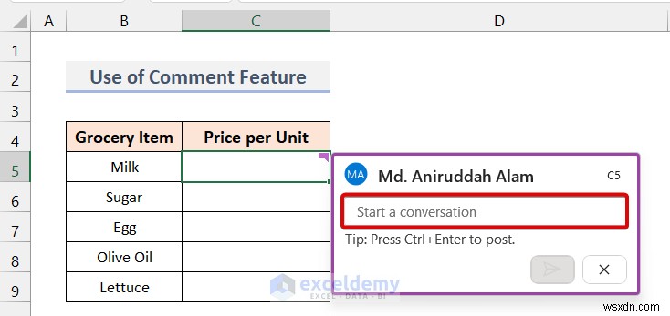 Add Cell Tooltips in Excel: 3 Simple Methods for Better User Guidance