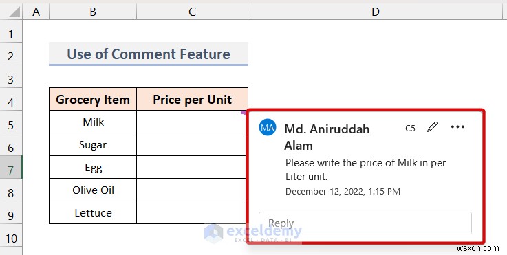 Add Cell Tooltips in Excel: 3 Simple Methods for Better User Guidance