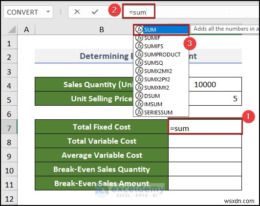 Create a Break‑Even Analysis Chart in Excel: A Step‑by‑Step Guide