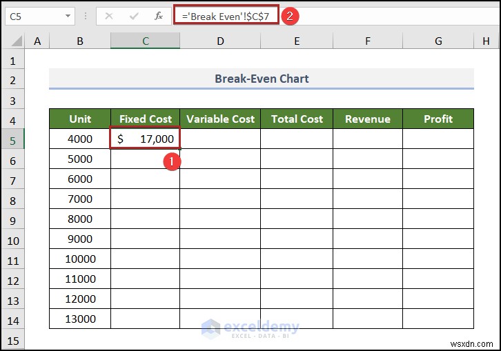 Create a Break‑Even Analysis Chart in Excel: A Step‑by‑Step Guide