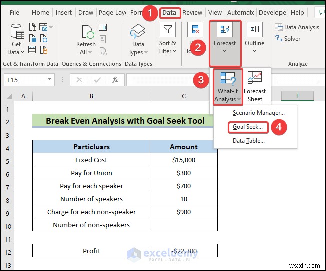 Excel Goal Seek: Master Break‑Even Analysis Quickly
