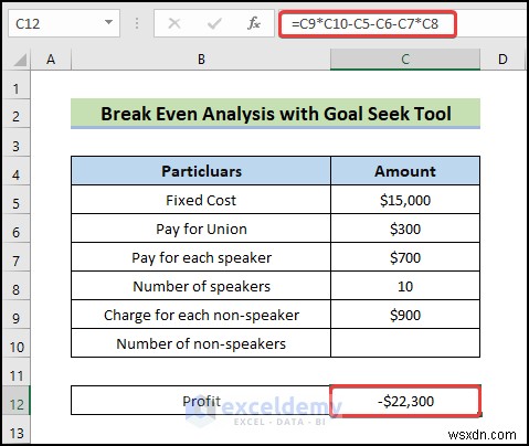 Excel Goal Seek: Master Break‑Even Analysis Quickly