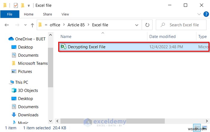 How to Unlock a Password-Protected Excel File – 2 Simple Methods