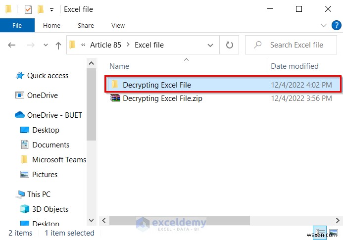 How to Unlock a Password-Protected Excel File – 2 Simple Methods
