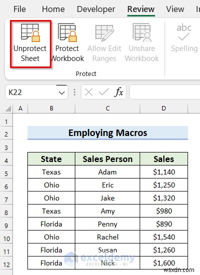 How to Unlock a Password-Protected Excel File – 2 Simple Methods