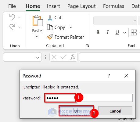 How to Unlock a Password-Protected Excel File – 2 Simple Methods