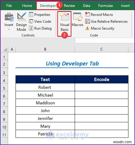 Step‑by‑Step Guide to Encoding Data in Excel Using VBA