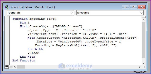 Step‑by‑Step Guide to Encoding Data in Excel Using VBA