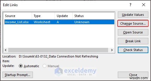 Resolve Excel Data Connection Refresh Issues – 3 Proven Fixes