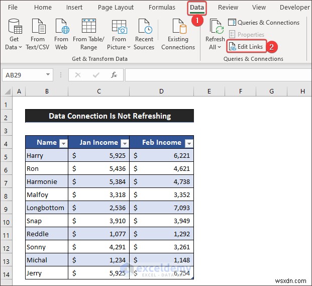 Resolve Excel Data Connection Refresh Issues – 3 Proven Fixes