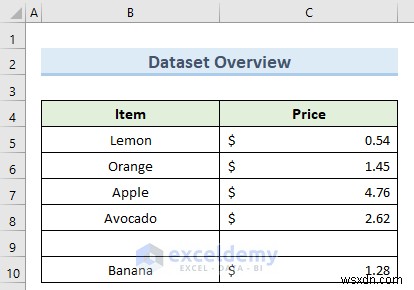 Fix Excel Filter Stopping at Blank Row – 4 Quick Solutions