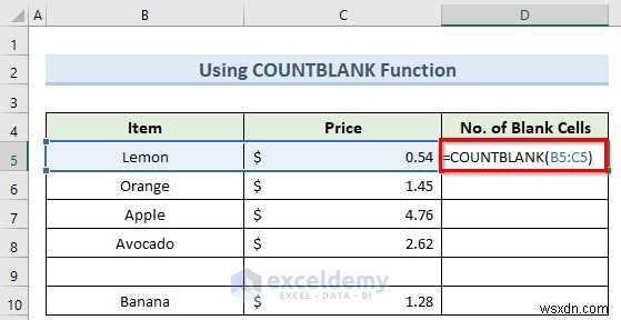 Fix Excel Filter Stopping at Blank Row – 4 Quick Solutions