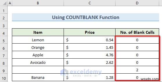 Fix Excel Filter Stopping at Blank Row – 4 Quick Solutions