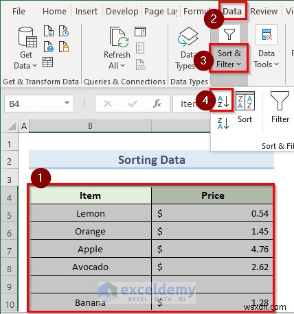 Fix Excel Filter Stopping at Blank Row – 4 Quick Solutions