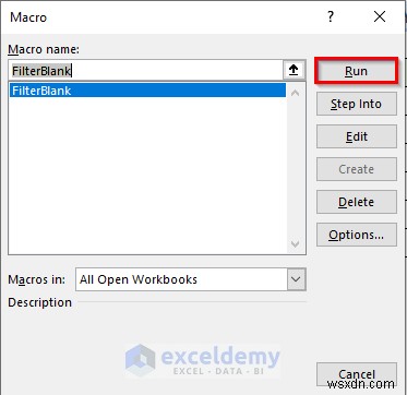 Fix Excel Filter Stopping at Blank Row – 4 Quick Solutions