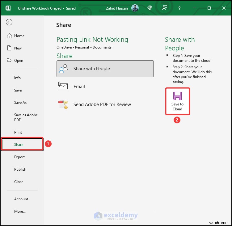 Fix Grayed‑Out Unshare Workbook Option in Excel – Quick & Easy Solution