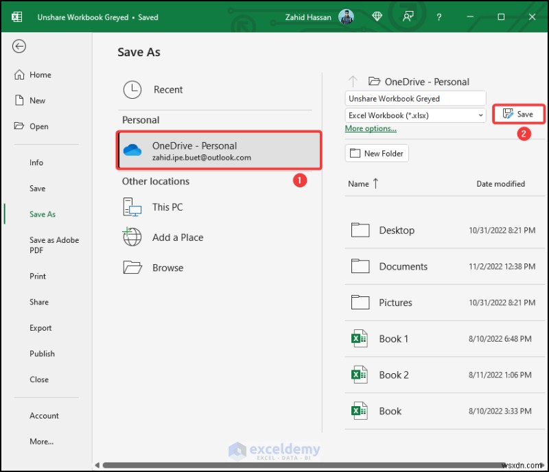 Fix Grayed‑Out Unshare Workbook Option in Excel – Quick & Easy Solution