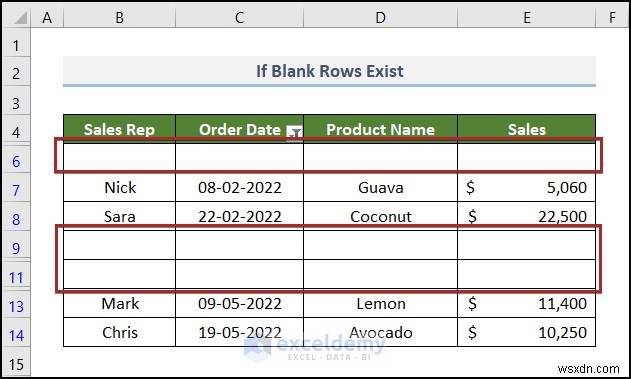 How to Fix Excel Date Filter Issues in Grocery Sales Reports