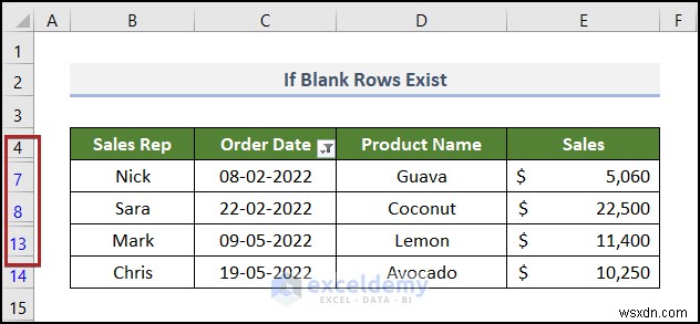 How to Fix Excel Date Filter Issues in Grocery Sales Reports