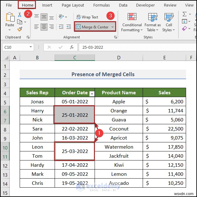 How to Fix Excel Date Filter Issues in Grocery Sales Reports