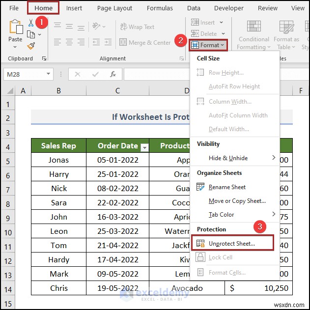 How to Fix Excel Date Filter Issues in Grocery Sales Reports